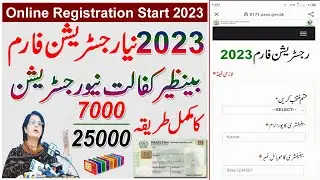 Ehsaas program registration form 2023 |Bisp program registration Form 2023