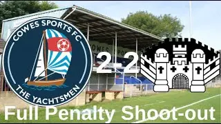 Cowes Sports 2-2 Devizes Town FA Vase Full Penalty Shoot-out (19/9/20)
