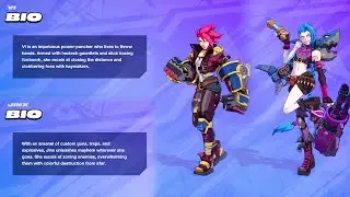 2XKO - All LOL Champions Bios (Encyclopedia)
