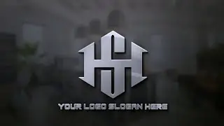 Monogram Logo Design in CorelDraw || HS Letter Logo Design