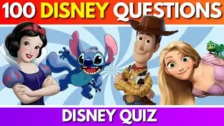 Disney Trivia Quiz 🏰 100 Disney Quiz Questions ✅