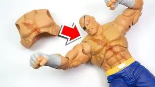I got the replacement of Storm Arena Street Fighter Zero 3 Sagat's chest | Storm Collectibles
