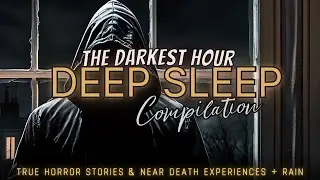 3+ Hours of TRUE Horror Stories and Near Death Experiences + rain for sleep 😴