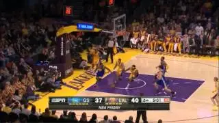 Harrison Barnes big block on Meeks and David Lee with Rondo-like lay-up