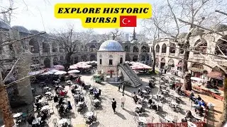 Exploring Historic Bursa 🇹🇷: Silk Market, Irgandi Bridge, Ottoman Complex and more!