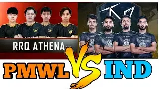 Team IND vs RRQ Athena  VS BTR In Last Circle | Fight For Chicken Dinner | IND best game in pmwl