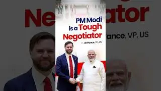 PM Modi is a tough negotiator: JD Vance, VP, USA