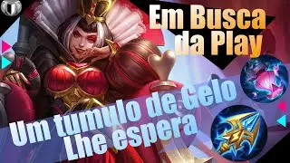 A bruxa do Gelo esfriando os &acirc;nimos tente se mover enquanto esta congelado - Aurora no Mid