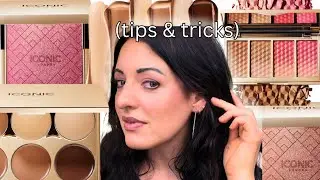 Iconic London | Face Palettes + Blushes | Tips & Tricks