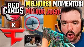PERDEU T&Aacute; FORA!!!🔥 RED CANIDS x FAZE (MELHORES MOMENTOS) StarLadder Budapest Major 2025 (GAULES)