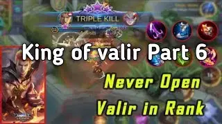 #Thearagaming168#. #MLBB#. #Subscribe#.     King of valir Part 6/ Theara gaming 168
