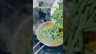 🌼 Sauted Green Beans | Frozen Version 🌼 #asmr #greenbeans #easyrecipe #cooking #healthy