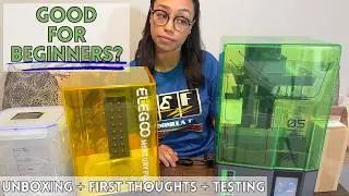 Elegoo Mars 5 3D Resin Printer Unboxing, First Thoughts, & Testing - Is This for Beginners?