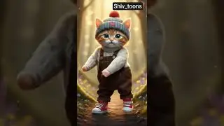 cute animal cartoon #cute #funny #pets #dance #dog #catstory #shortsfeed #dancing #relatable
