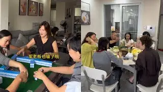 姐妹们平时虽然常聚，但带娱乐方式的聚会，还是很少的，因为我们平时确实也挺忙的，但是这样的聚会挺好玩的#姐妹趴聚会视频 #vlog日常 #纪录美好生活
