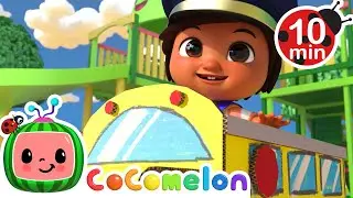 🚌 Wheels on the Bus - Playground Adventure 🚍 |  Cocomelon  🚍🍉| Colors For Kids 🌈🏳️‍🌈