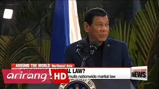 Philippine's Duterte eyes nationwide martial law
