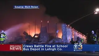 Parkland School District Classes Canceled After Fire Breaks Out School Bus Depot