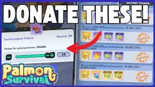 What Should You DONATE During the Donation Event in Palmon Survival? (Season Donations Event Guide)