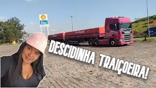 PELA PRIMEIRA VEZ, USEI A 5ª MARCHA E O 4º ESTÁGIO DO FREIO MOTOR NA DESCIDA DA SERRA!