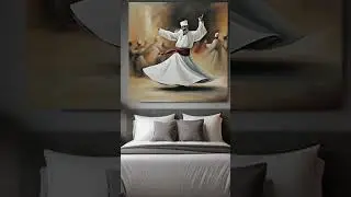 Sufi Art | whirling dervish #sufi #sufism #art #painting