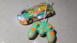 RC Remote Control Transparent 3D Car Unboxing