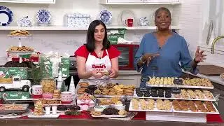 David's Cookies 174 Count Preformed Holiday Cookie Dough on QVC