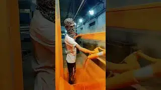 orange red food colour #powdercoating