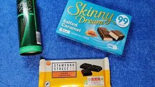 Satisfying and relaxing/ opening Skinny Dream,After Eight and black choco ASMR #delicious #candy