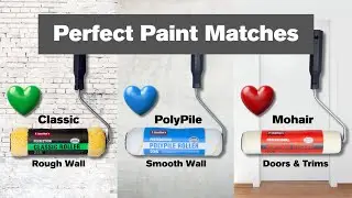 Roller Matchmaking: Classic, Polypile & Mohair Find Their Perfect Paint Partners