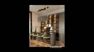 Modern bar counter design#short #shortvideo #bhishmainteriors
