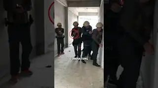 SWAT grenade throwing gone wrong 💀