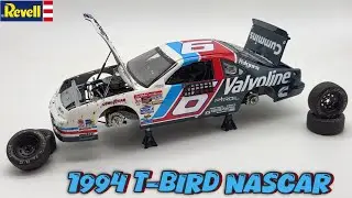 1/24 Revell monogram, 1990s T-bird NASCAR Mark Martin (final review)