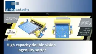 #Ingenuity #Sorter - The double vision high capacity sorter by Raytec Vision