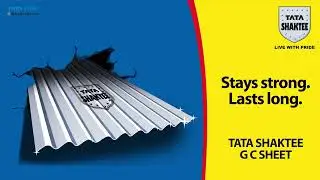 Tata Shaktee GC Sheet | Strong | Longlasting | Rust Resistant | Perfect Thickness - Advertisement 1