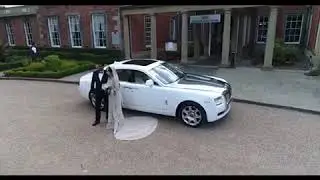 Epic Car Hire Wedding Nottingham colwick hall Rolls Royce Ghost