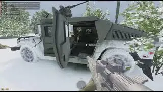 Ukrainian forces are taken about with their own gun.