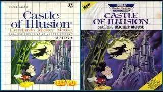 Castle of Illusion Starring Mickey Mouse Game Genie (Master System)