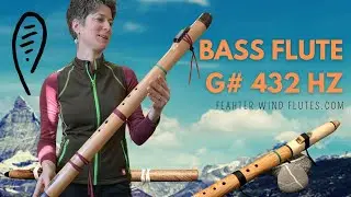 Indianische Flöte Bass Gis 432 Hz / Native Style Bass Flute G# 432 Hz