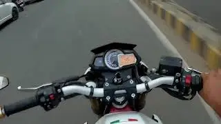squid with girl when I was on indiarider amit's benelli