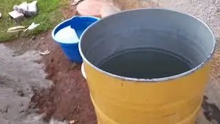 Making solid blocks for constructing a residential building 