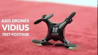 World's Smallest Camera Drone -Aerix VIDIUS Drone Test Flight + Footage