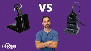 Plantronics CS540 (C054 или CO54) против беспроводной гарнитуры Discover Adapt 30