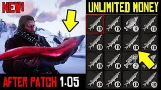 HOW TO GET MONEY in Red Dead Redemption 2 Online FAST & SOLO MONEY GLITCH RDR2 Online | UPDATE 1.05