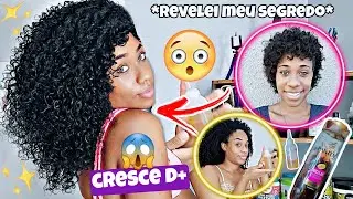 COMO meu CABELO CRESCEU tão RÁPIDO | DICAS e RECEITINHAS *revelei minha receita master* + Shampoo 🧨