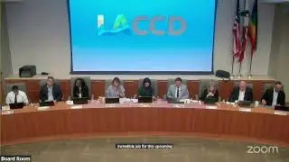 LACCD Board of Trustees Regular Meeting