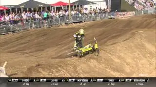 Jeremy Seewer crash MXGP of Belgium 2015