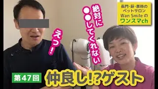 ワンスマチャンネル第47回『仲良く⁉ゲスト』　ハッピーライフサポート＆ペットサロンワンスマイル　長門市萩市美祢市