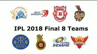 Ipl 2018 match schedule and time table