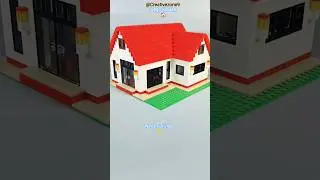 How To Build a LEGO House MOC | Lego Creations #lego #legohouse #shortvideo #shorts #shortsviral